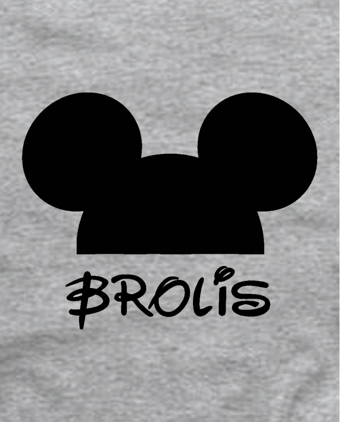 Marškinėliai Mickey brolis 